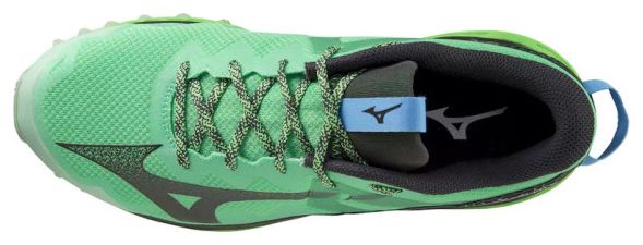 Chaussures de Trail Running Mizuno Wave Mujin 9 Vert Noir