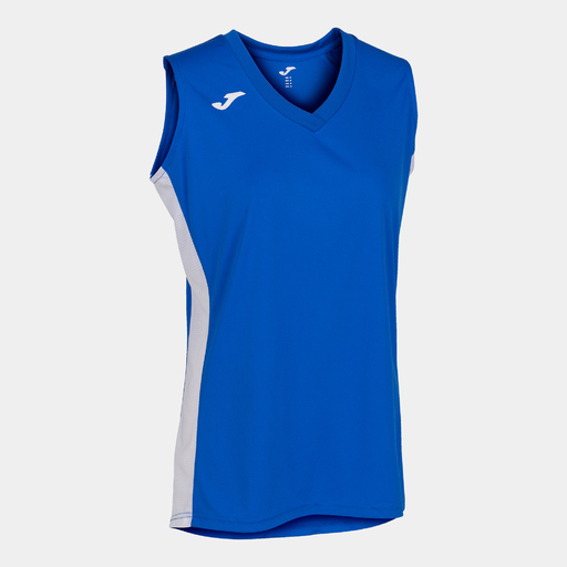 Camiseta Sin Mangas Joma Cancha Iii Royal Blanco