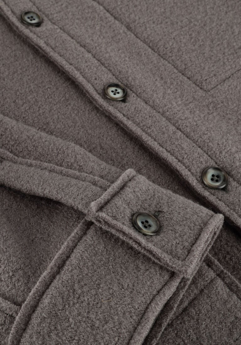 taupe xacus overshirt overshirt