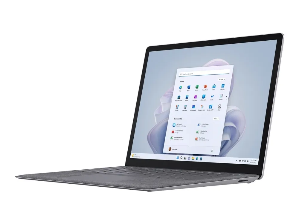 [OUTLET] - Microsoft Surface Laptop 5 for Business - Intel Core i7 - 1265U / op til 4.8 GHz - Evo - Win 11 Pro - Intel Iris Xe Graphics - 16 GB RAM - 512 GB SSD - 15