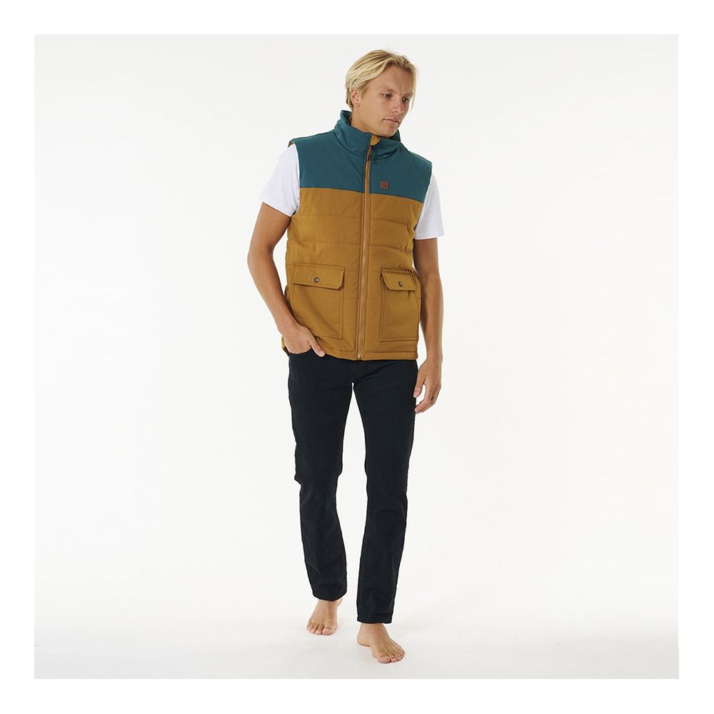 Rip Curl ANTI SERIES RIDGE - Gilet Homme gold