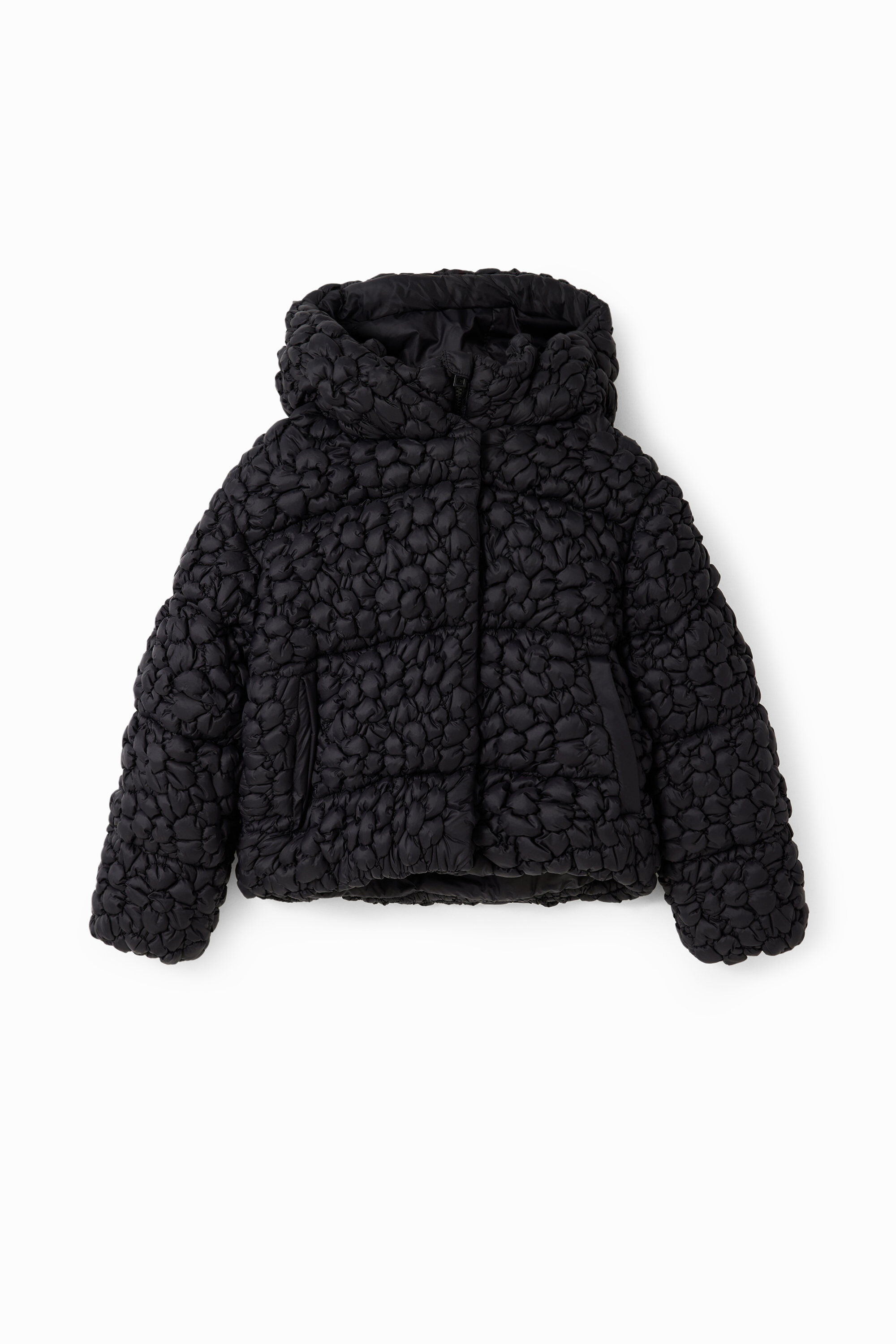 Chaqueta acolchada textura