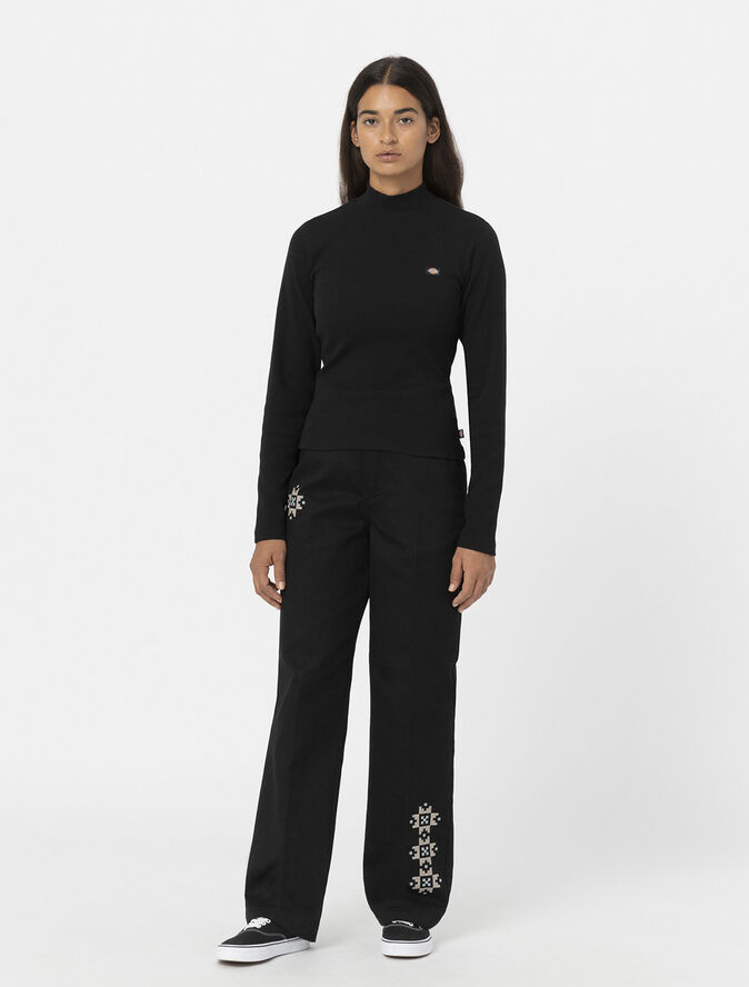 Dickies MARYSVILLE LS TEE BLACK Black