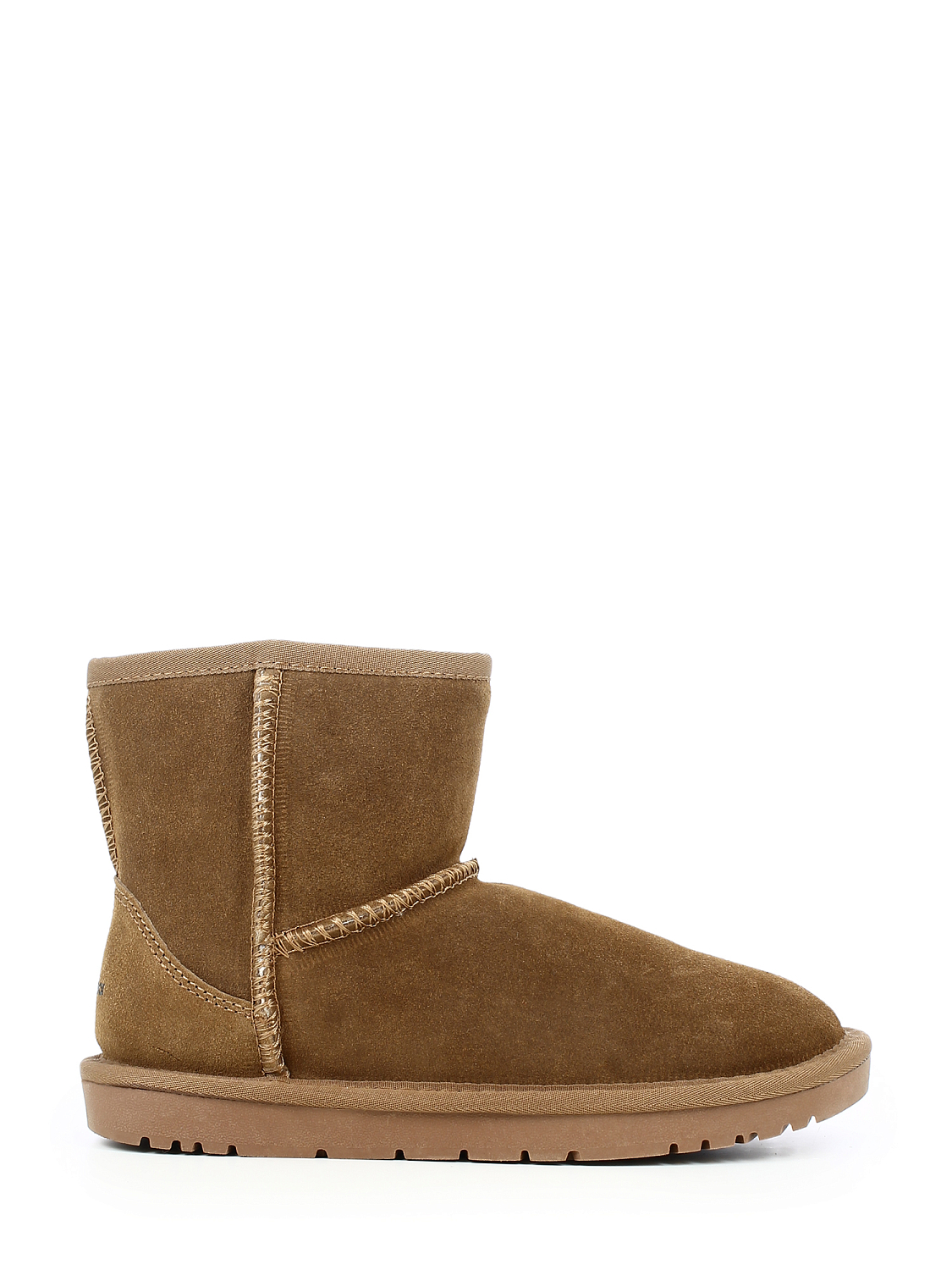 Rugged Gear BONDI LOW WOOL Suede Water Resistant Kids Chestnut