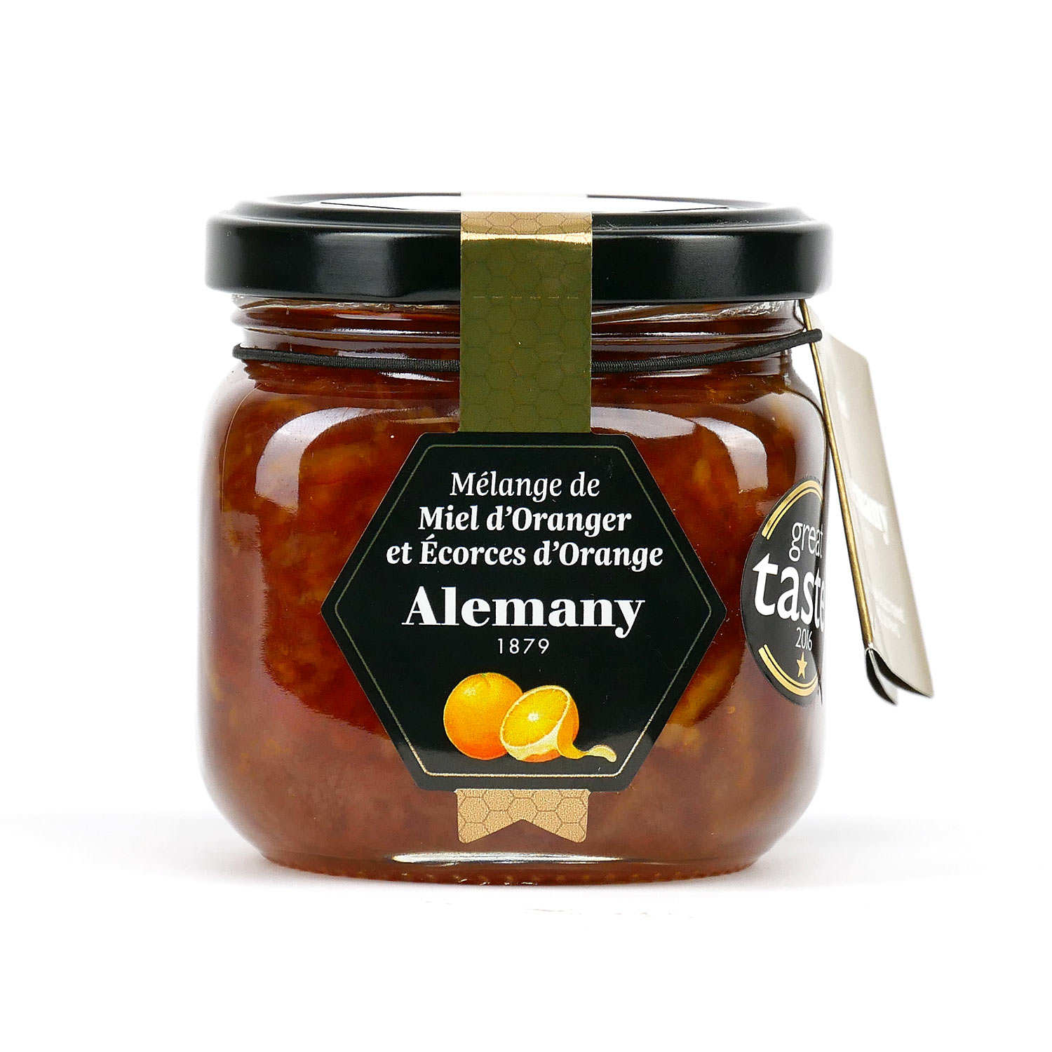 Miel gourmet au zeste d'orange - Alemany