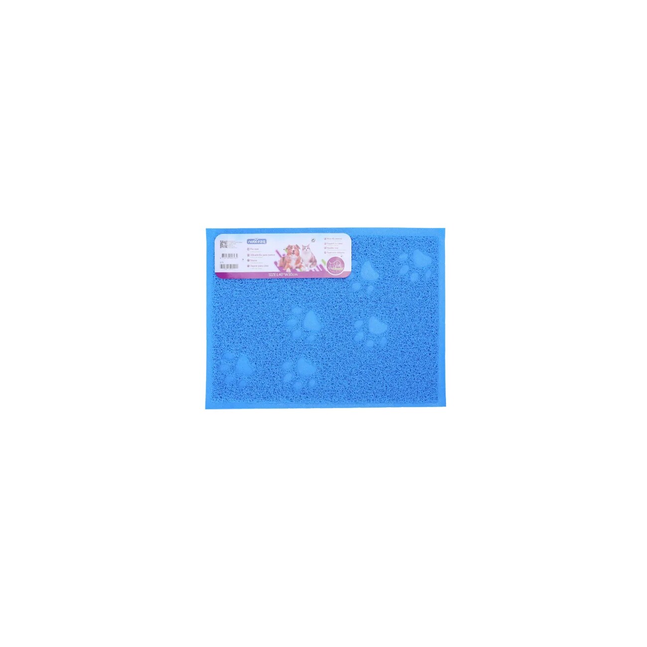 nobleza – Katzenstreumatte, S blau