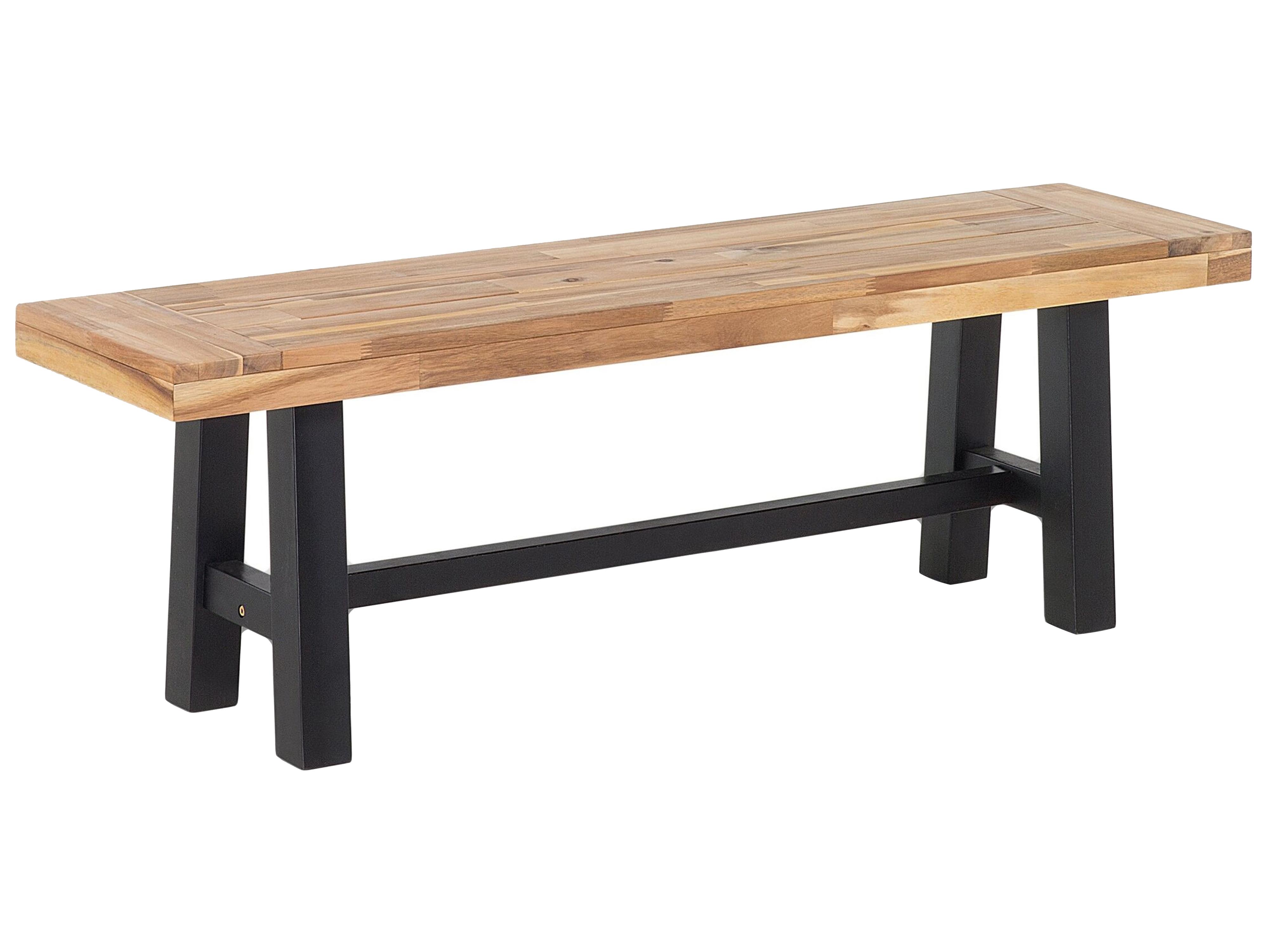 Tuinset 6-zits SCANIA Acaciahout Zwart