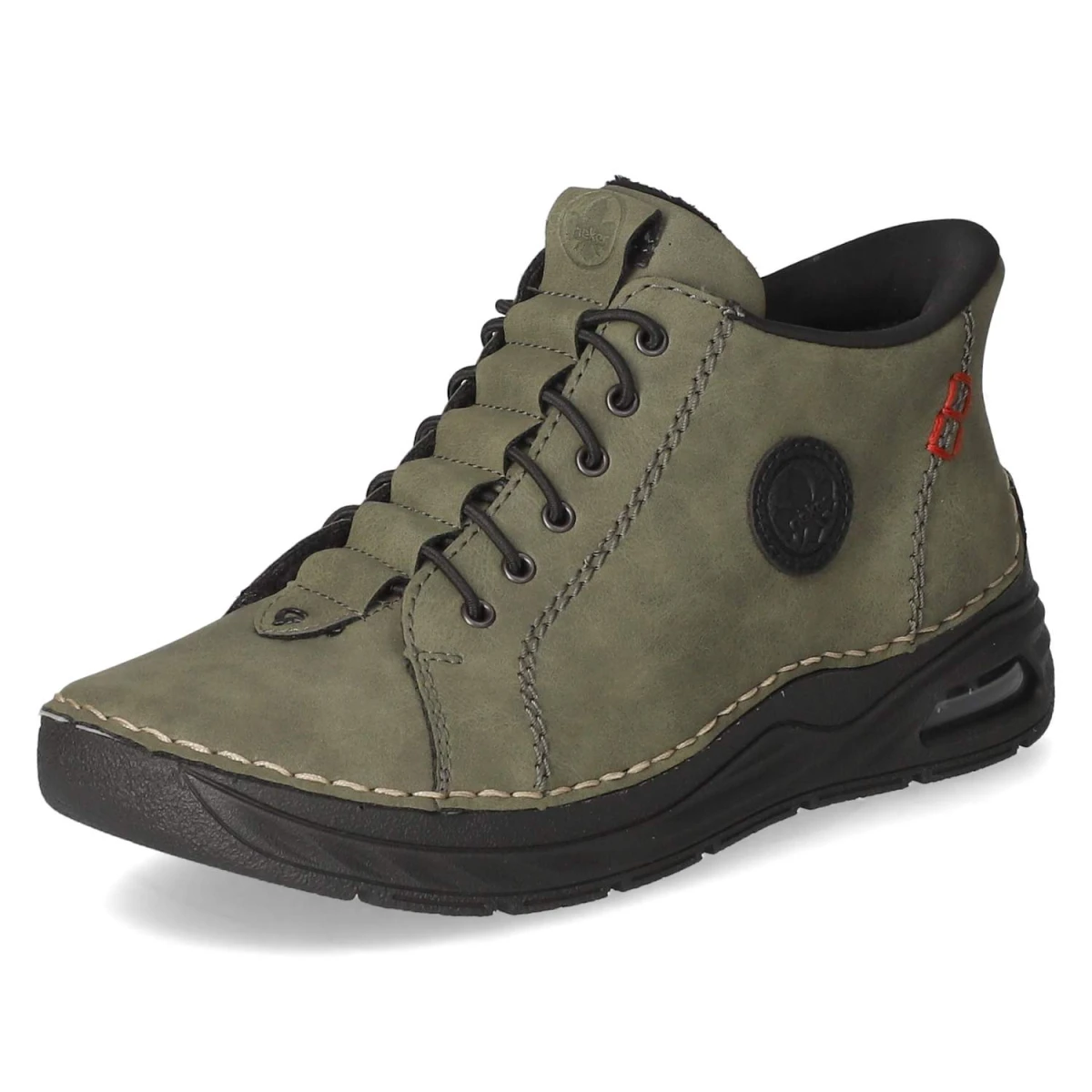RiekerSchnürstiefeletten - grün