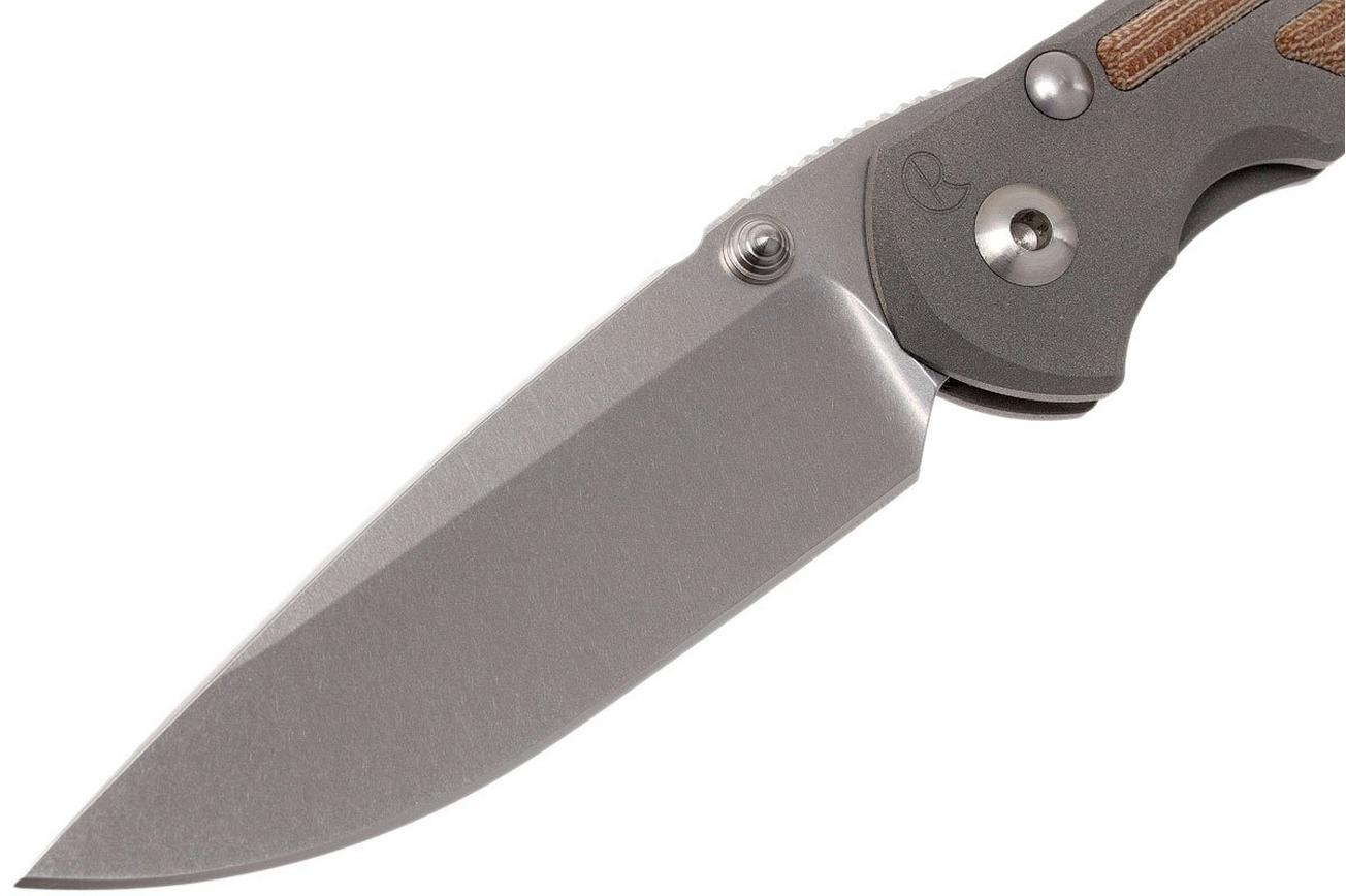 Chris Reeve Large Inkosi Natural Micarta LIN-1014 zakmes