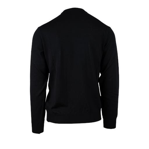 Nordstrand Crew Plain Striktrøje, Sort, L