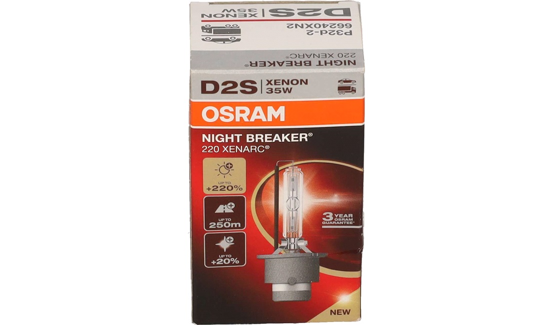 Pære D2S Xenarc Night Breaker Laser +220