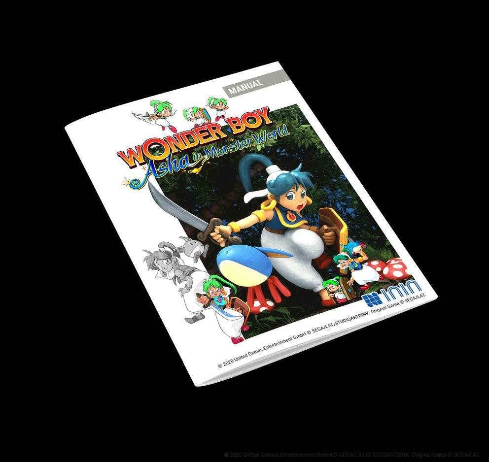 Wonder Boy: Asha in Monsterland Limited Edition - (Strictly Limited Games)- Nintendo Switch