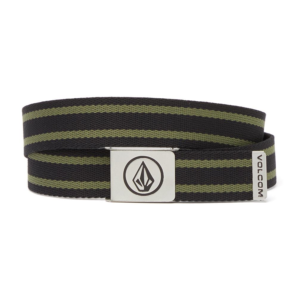 Volcom CIRCLE WEB - Ceinture Homme expedition green