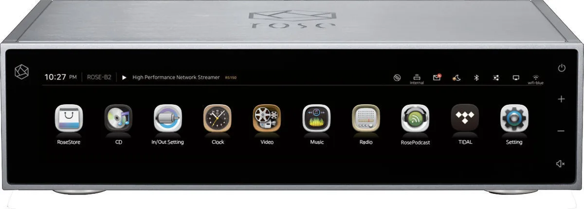 Rose RA180   RS150 Silver Amplis hi-fi stéréo