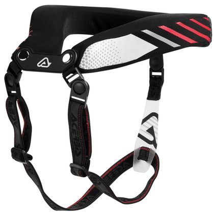 Protection cervicale Acerbis STABILIZING COLLAR 2.0 BLACK RED 2023 - Gris / Noir