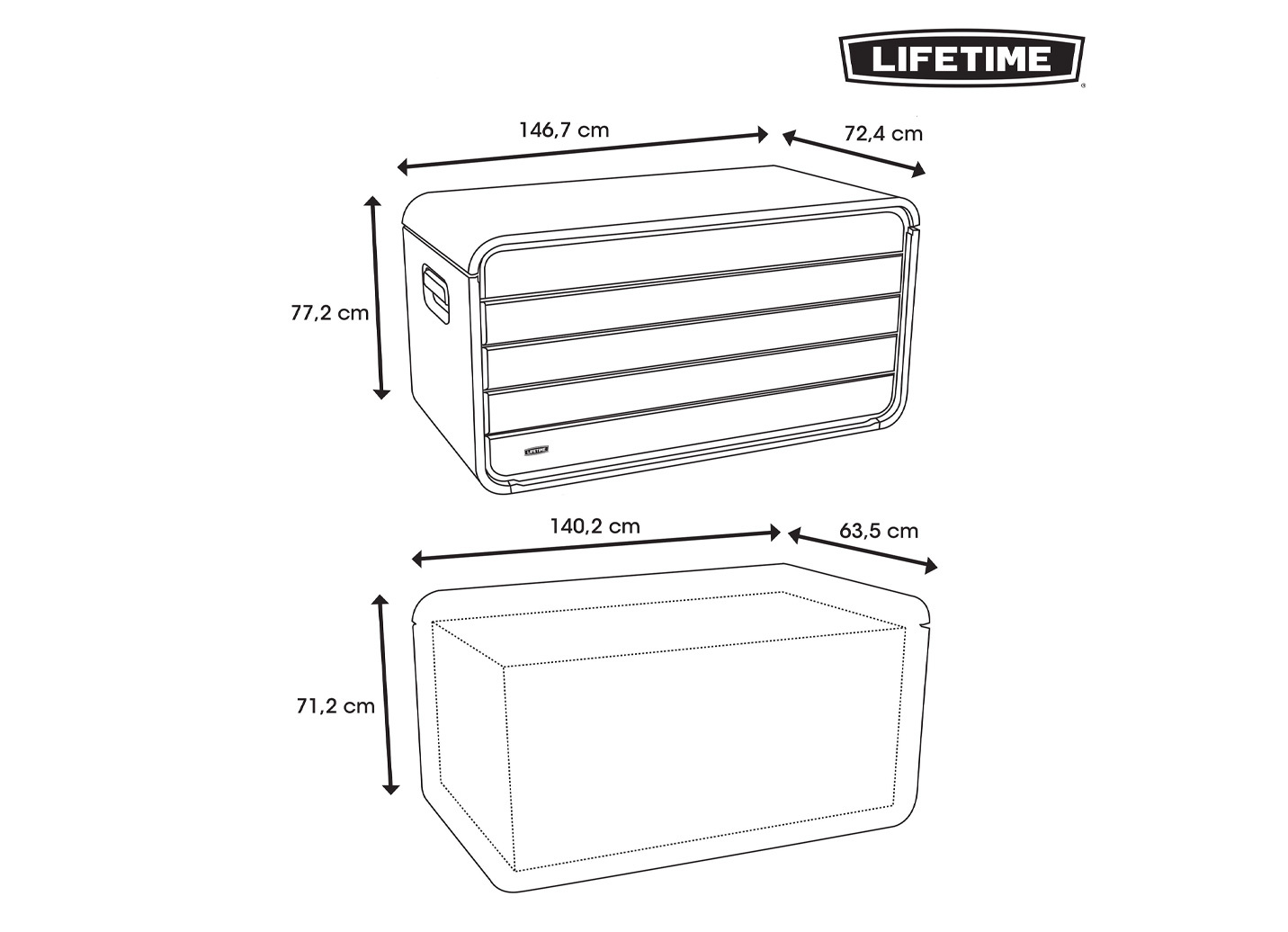 Gartenbox von Lifetime mit innovativem Design