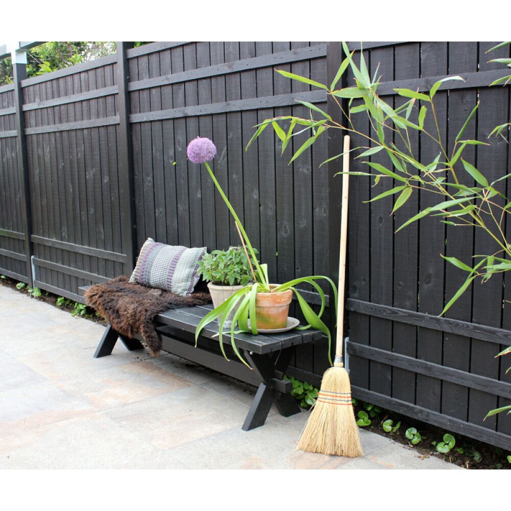 LEVEGG PLUS RUSTIK 180X180CM SVART
