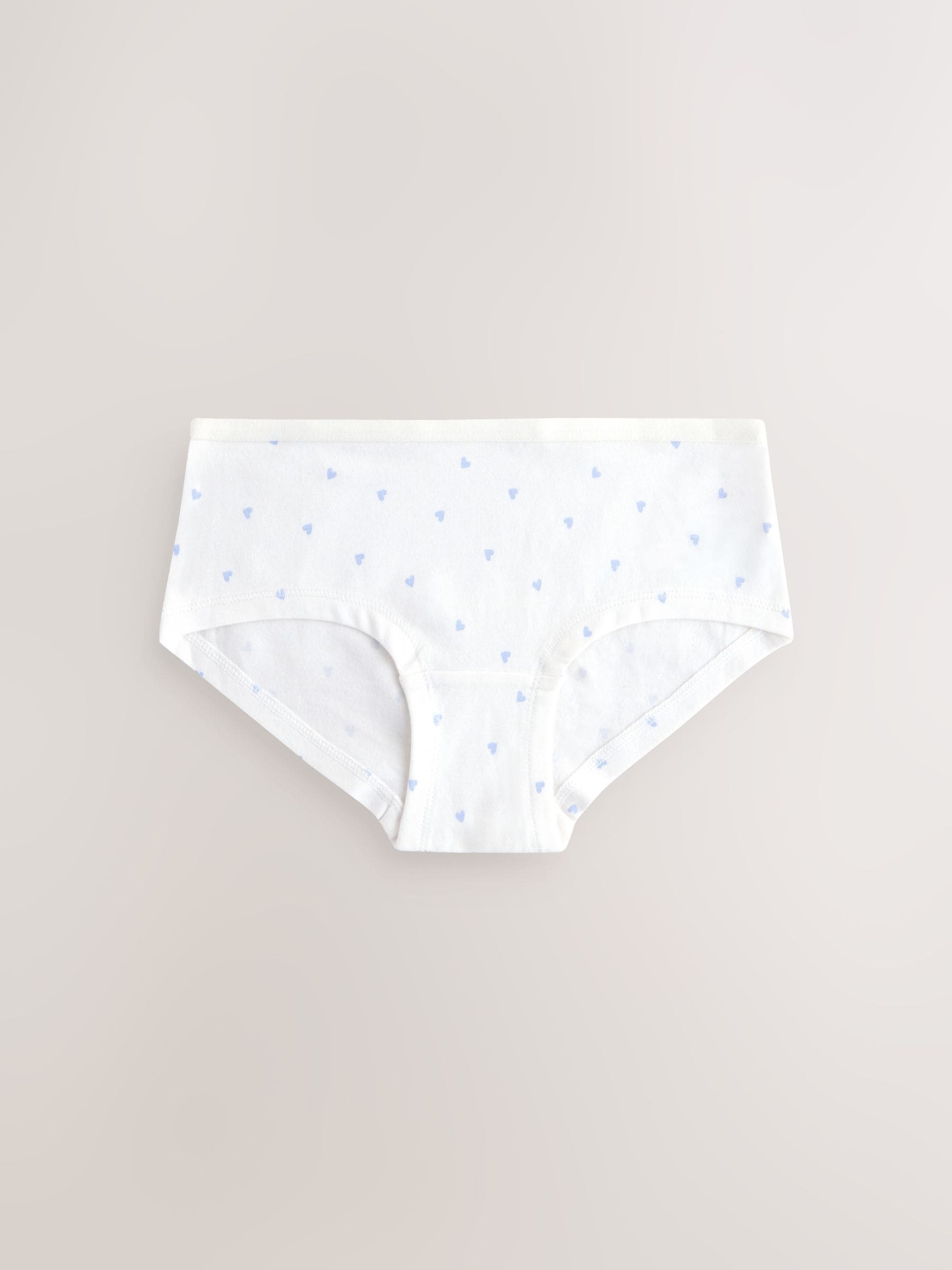 Roze/crème - Set van 5 hipsteronderbroeken met print (2-16jr)