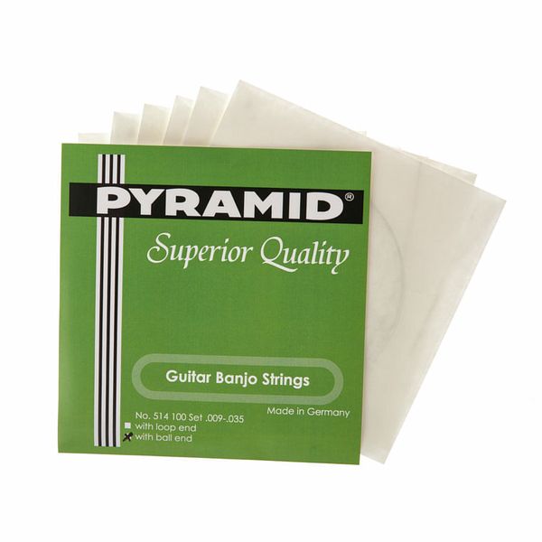 Pyramid Gitarren Banjo Saiten 6-Saiter Ball End