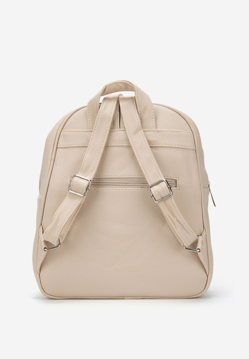 Sac à dos pour femme beige Nelyana