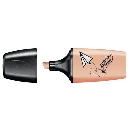 Textmarker - STABILO BOSS MINI Pastellove - Einzelstift - cremige Pfirsichfarbe