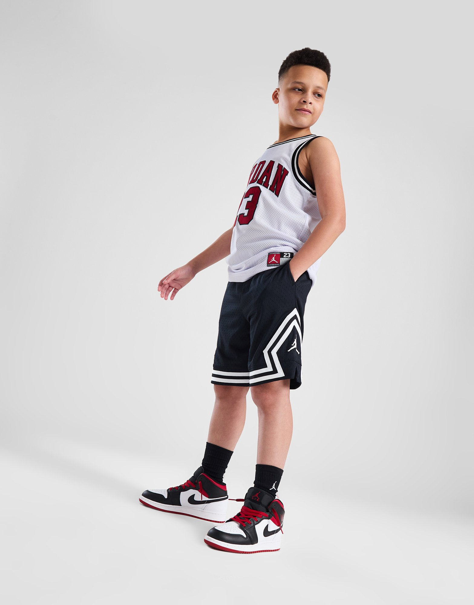 Jordan Short Diamond Mesh Junior