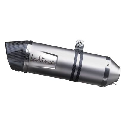 Silencieux Leo Vince LV ONE EVO embout carbone - Gris