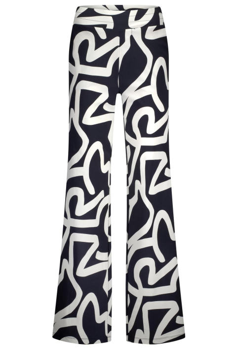 Lady Day blauwe dames broek