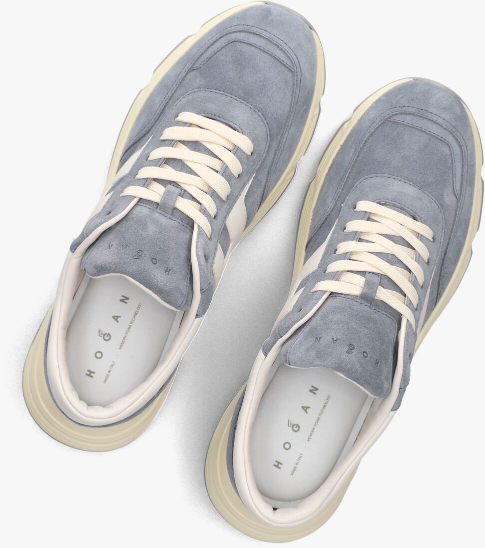 blauwe hogan lage sneakers hyperlight allacciato h