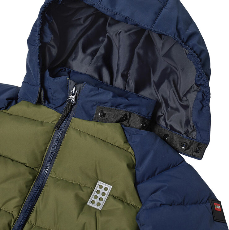 LEGO kidswear-LEGO børnetøj LWJIPE 704 - JACKET Dark khaki