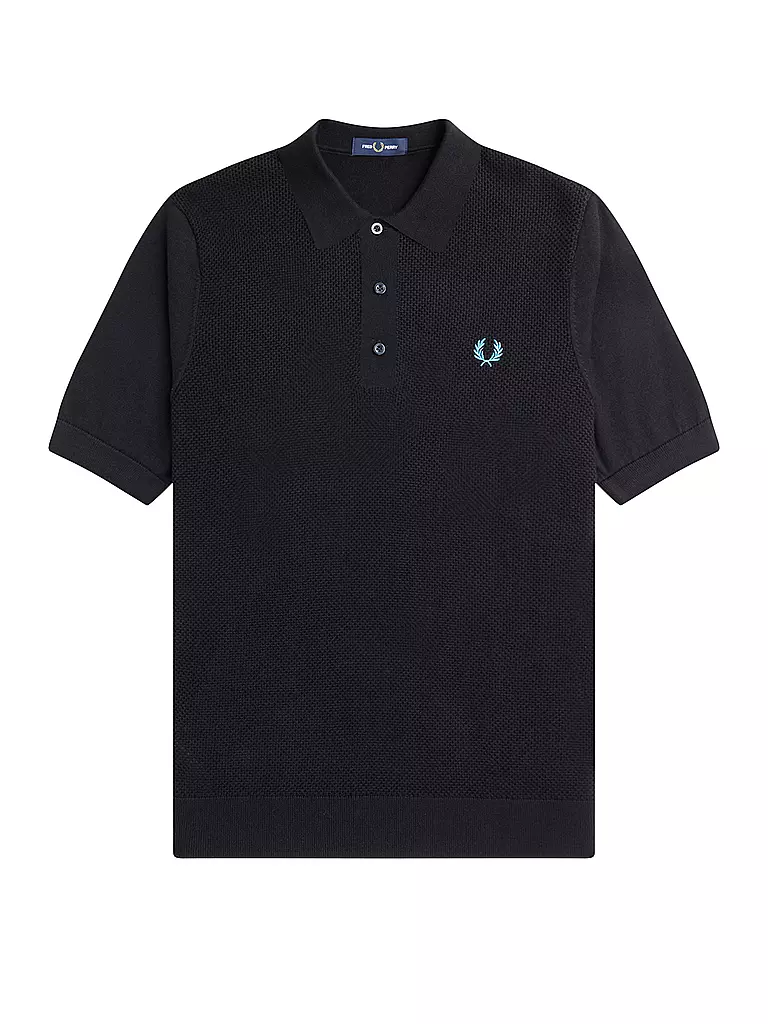 FRED PERRY Poloshirt schwarz