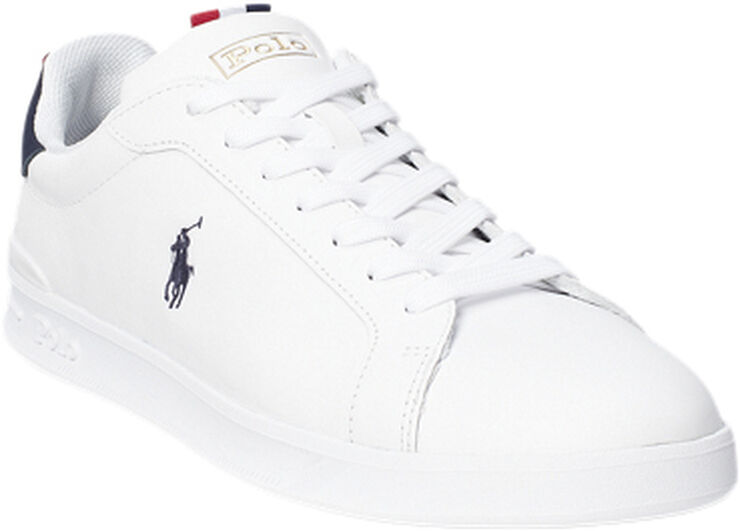 Polo Ralph Lauren LEATHER/GROSGRAIN-HRT CT II-SK-LTL White/navy/red