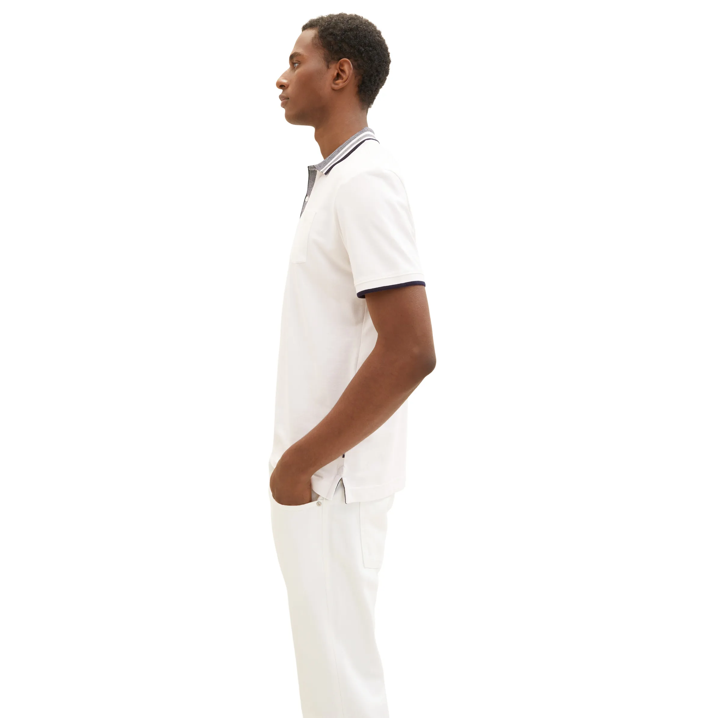 Herren Poloshirt mit Brusttasche