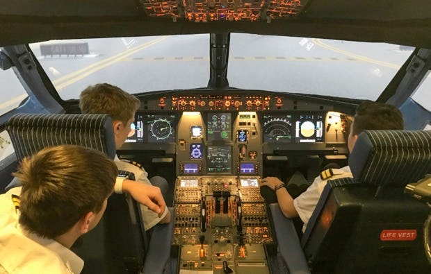 Flugsimulator Airbus A320 in Leipzig als Geschenkidee