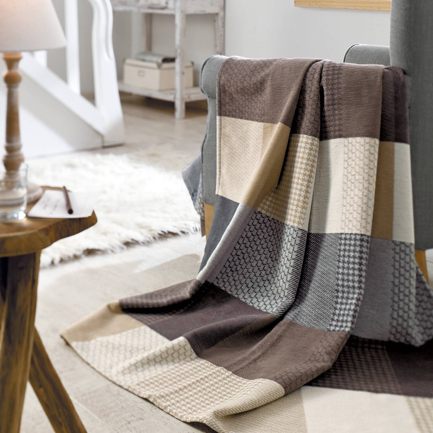 Ibena Bio Wohndecke Cotton Pur