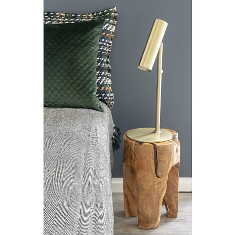 Paris bordlampe - messinglook