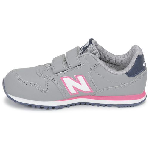 New Balance - 500 - Gris / Rose / Marine