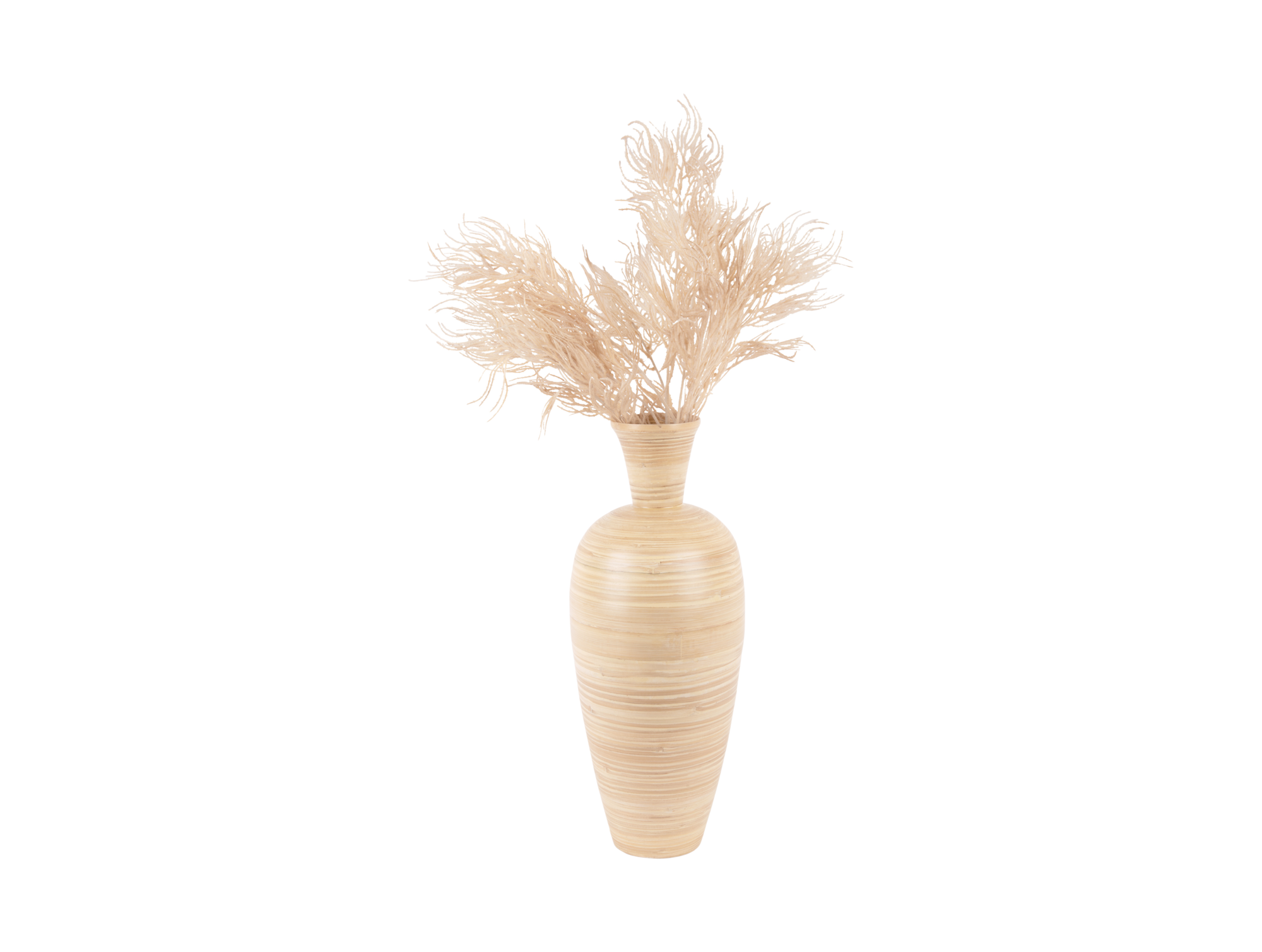 Deco vase Mero bamboo natural