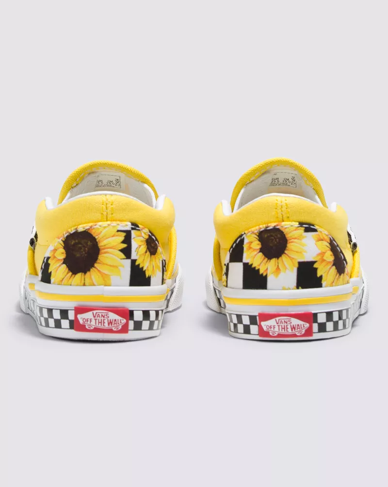 Customs Toddler Sunflowers Slip-On