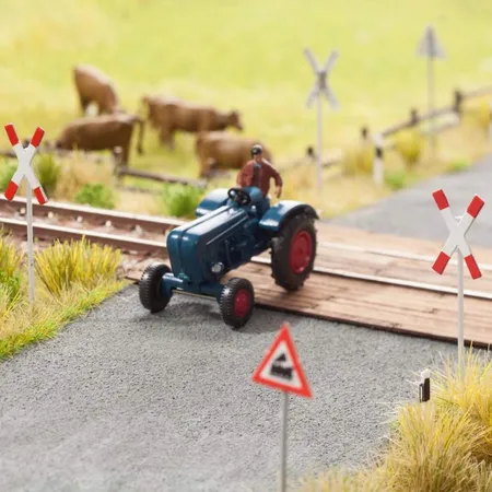 NOCH 14303 - Laser-Cut minis Andreaskreuze, Spur H0