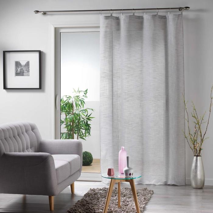 PANNEAU A ANNEAUX 140X240CM MILZA ANTHRACITE