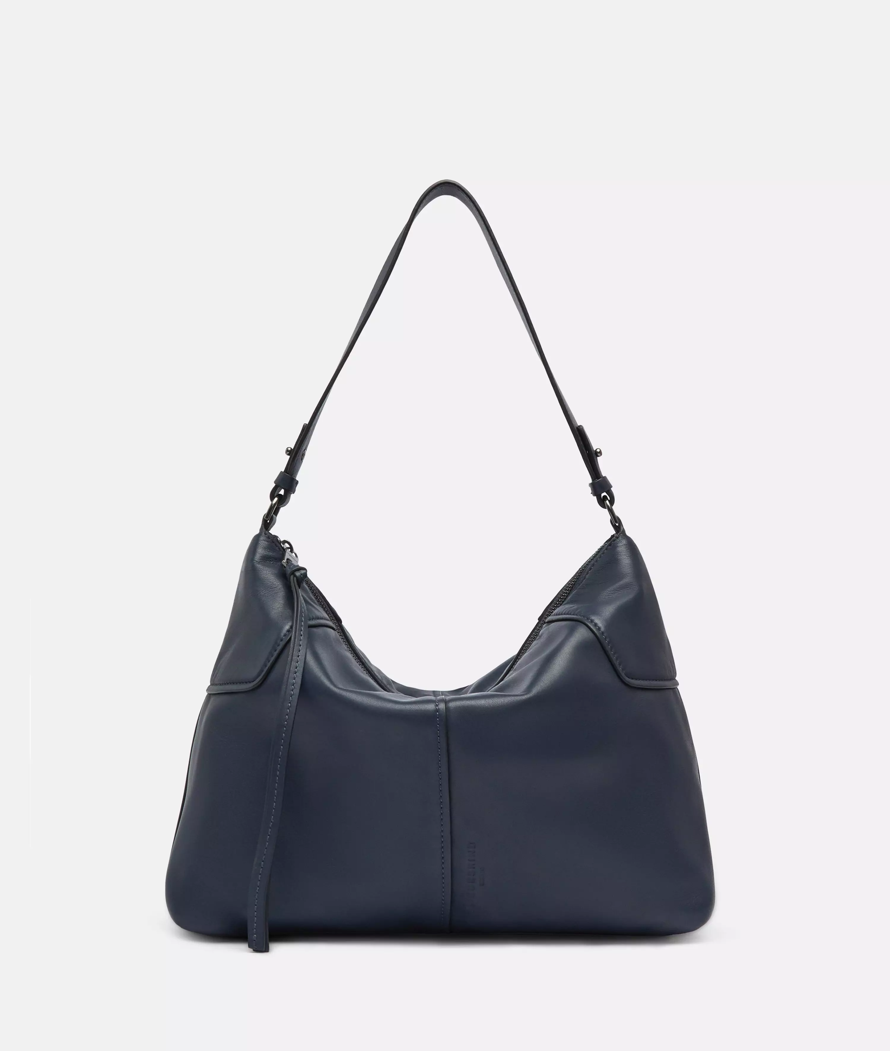 Mila Hobo M Spacious sheepskin shoulder bag