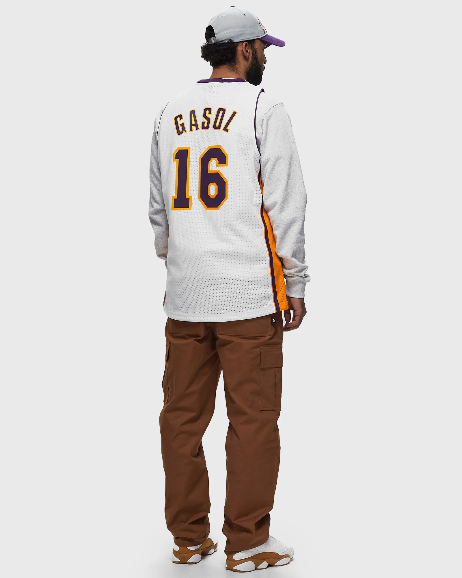 Mitchell & Ness NBA SWINGMAN JERSEY LOS ANGELES LAKERS 2008-09 PAU GASOL #16