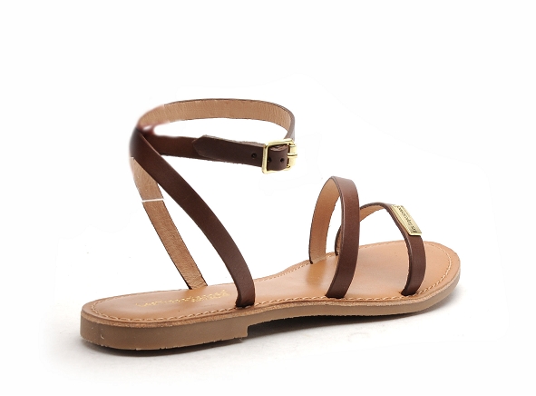 Les tropeziennes nu pieds plats femme hanak f marron