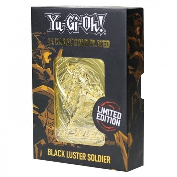 Yu-Gi-Oh! 24 Karat Gold Plated Black Luster Soldier