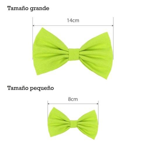Gravata borboleta pistache para cães, cor pistache