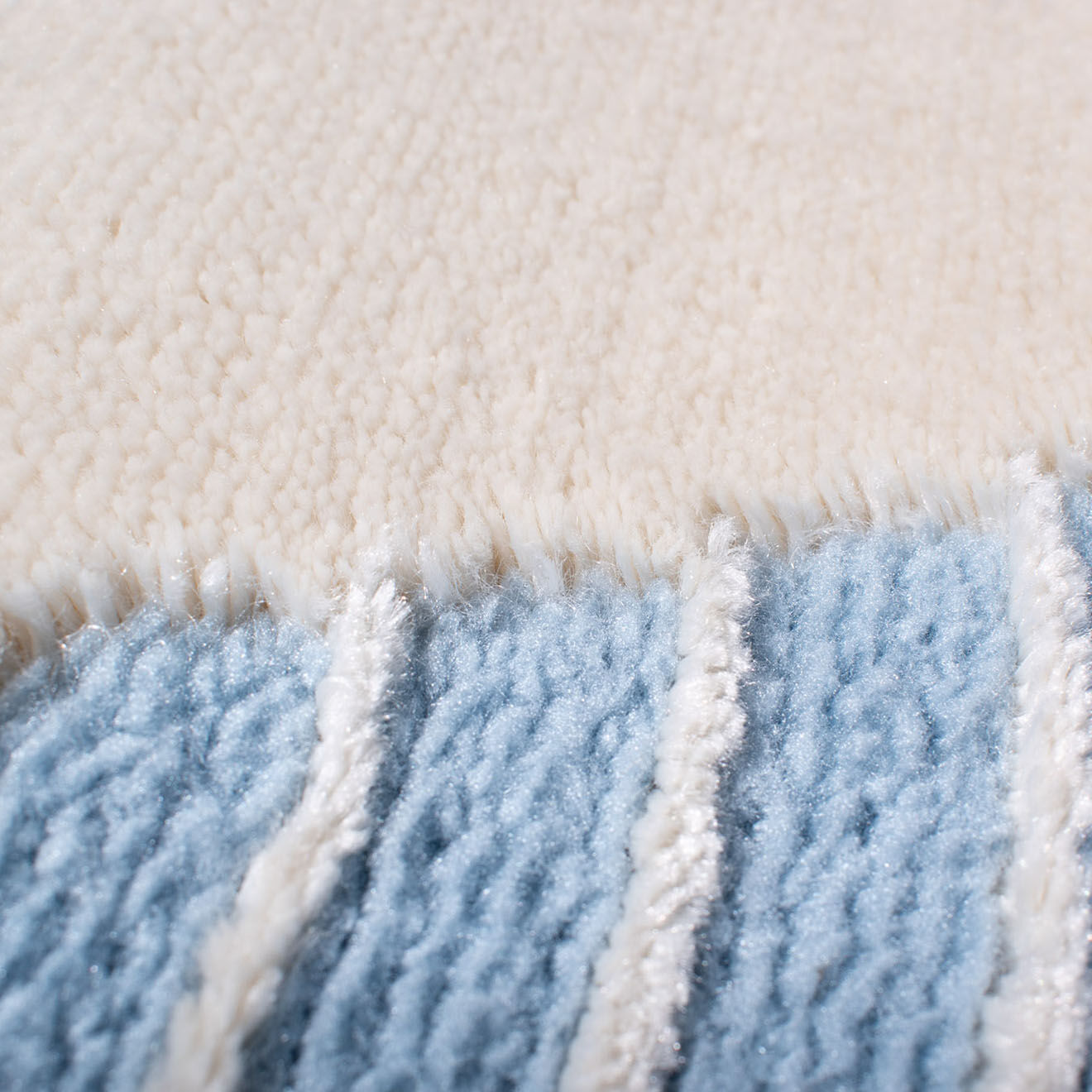 Nazar Rugs Tapis Nely 791 bleu - 80x150 cm
