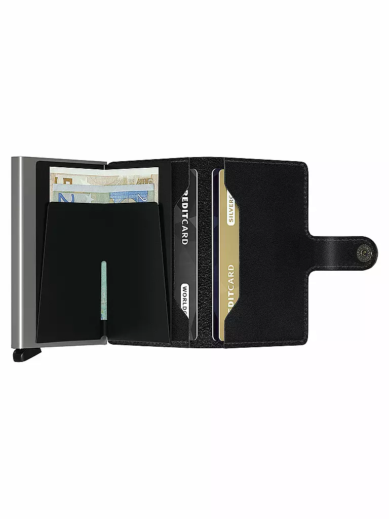 SECRID Geldbörse - Miniwallet Original Mini Black schwarz