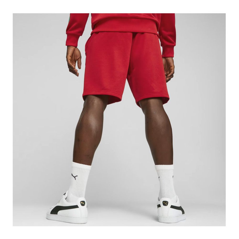 Puma FRMF FTBCULTURE - Short Homme tango red