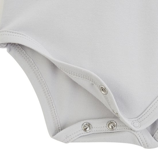 Body manches longues Lapin Câlin   Gris        de               P'tit bisou